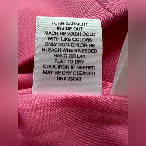 🆕 💖 NWT NEW YORK & COMPANY Cropped Pink Blazer | Women’s Size 14 - Picture 7 of 9